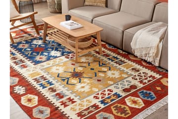 Ullmatta Voskehat 200x300 cm - Röd - Textil & mattor - Matta - Modern matta - Gångmatta