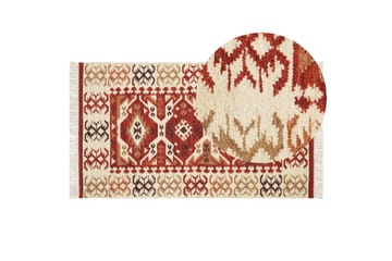 Ullmatta Voskevaz 80x150 cm - Orange - Textil & mattor - Matta - Modern matta - Ullmatta
