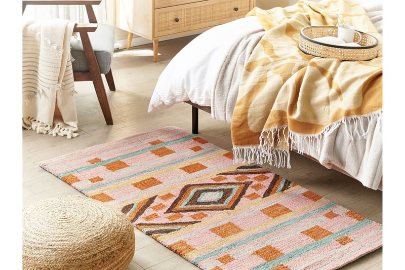 Ullmatta Yomra 80x150 cm - Brun - Textil & mattor - Matta - Modern matta - Ullmatta