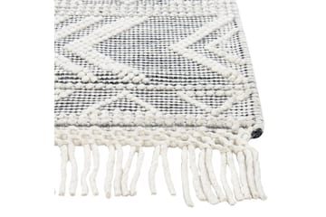 Ullmatta Pazar 160x230 cm - Svart/Vit - Textil & mattor - Matta - Modern matta - Ullmatta
