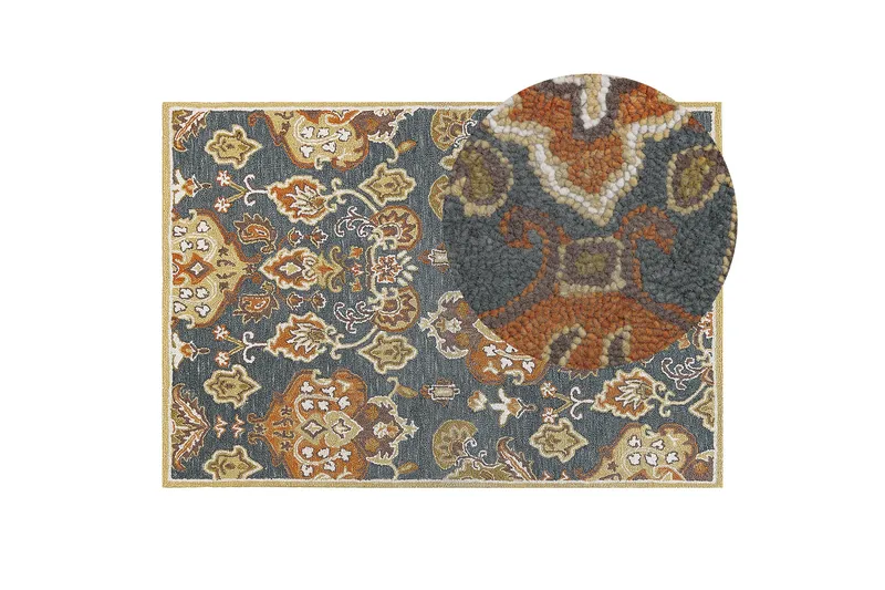 Umurlu Ullmatta 140x200 cm - Beige - Textil & mattor - Matta - Modern matta - Ryamatta