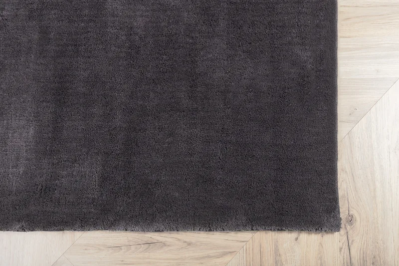 Undra Viskos-look Matta 200x300 - Mörkgrå - Textil & mattor - Matta - Modern matta - Viskosmatta & konstsilkesmatta