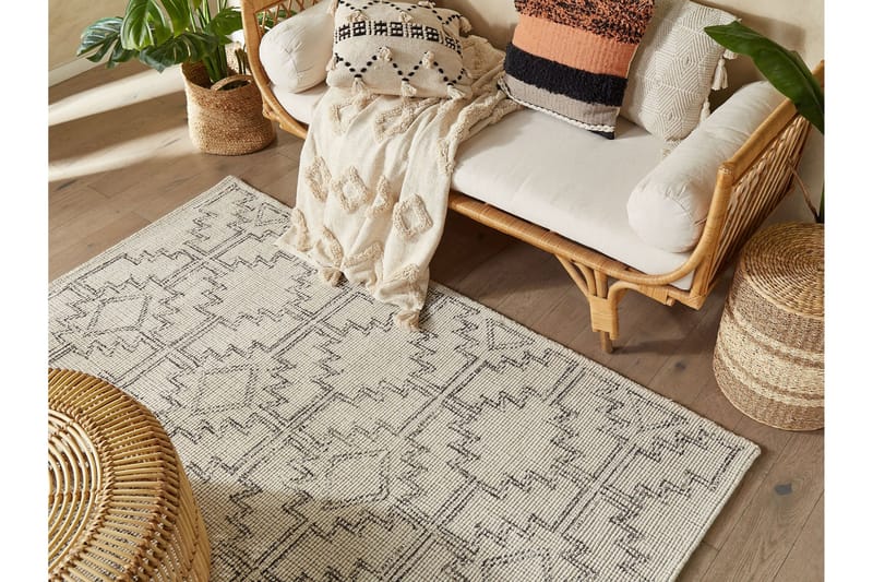 Urla Ryamatta 140x200 cm - Beige - Textil & mattor - Matta - Små mattor