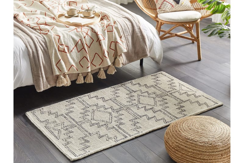 Urla Ryamatta 80x150 cm - Beige - Textil & mattor - Matta - Modern matta - Ryamatta