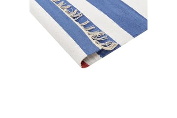 Varser Bomullsmatta 200x300 cm - Blå - Textil & mattor - Matta - Modern matta - Bomullsmatta