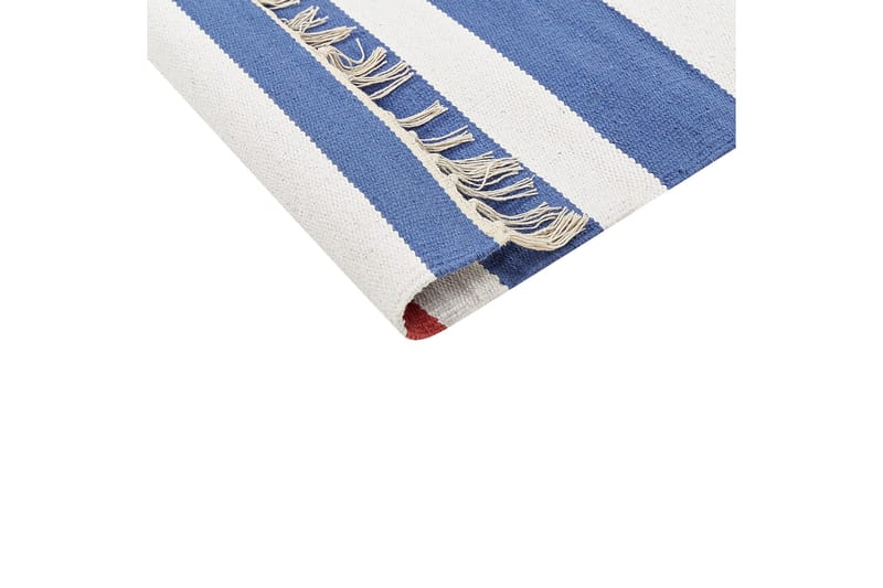 Varser Bomullsmatta 200x300 cm - Blå - Textil & mattor - Matta - Modern matta - Bomullsmatta