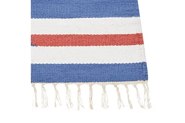 Varser Bomullsmatta 200x300 cm - Blå - Textil & mattor - Matta - Modern matta - Bomullsmatta