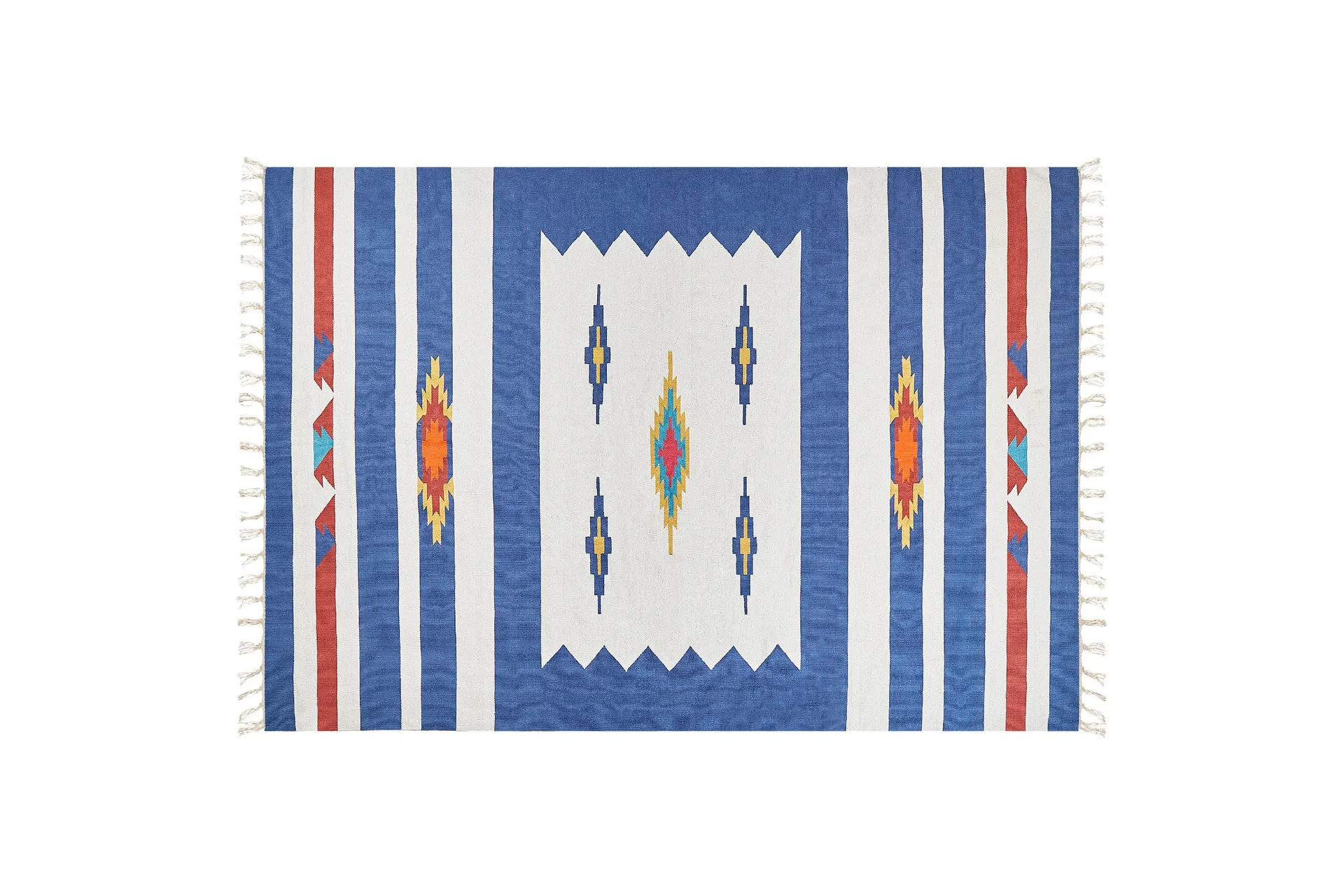 Varser Bomullsmatta 200x300 cm - Bl&aring;