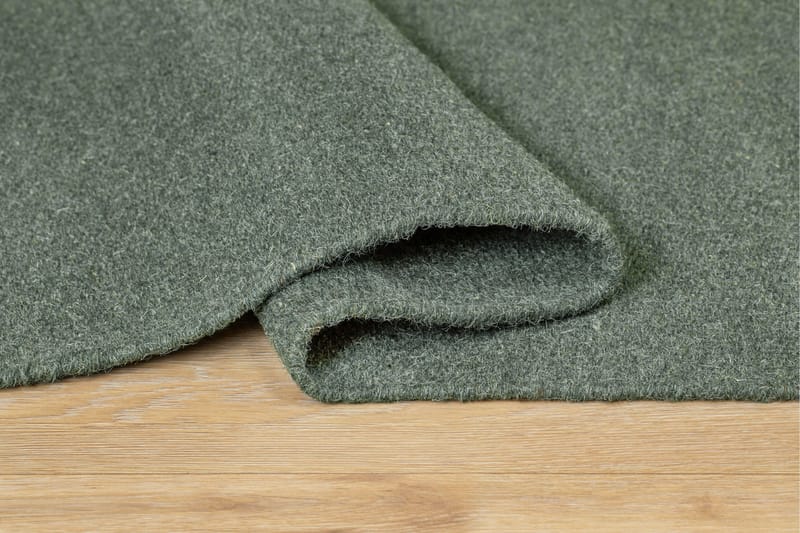 Vaxholm Ullmatta 160x230 cm Rektangulär - Grön - Textil & mattor - Matta - Modern matta - Ullmatta