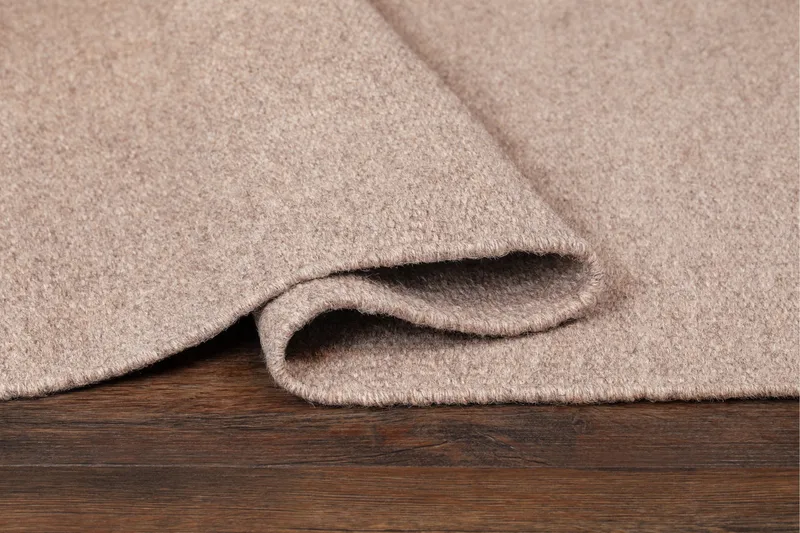 Vaxholm Ullmatta 160x230 cm Rektangulär - Sand - Textil & mattor - Matta - Modern matta - Ullmatta