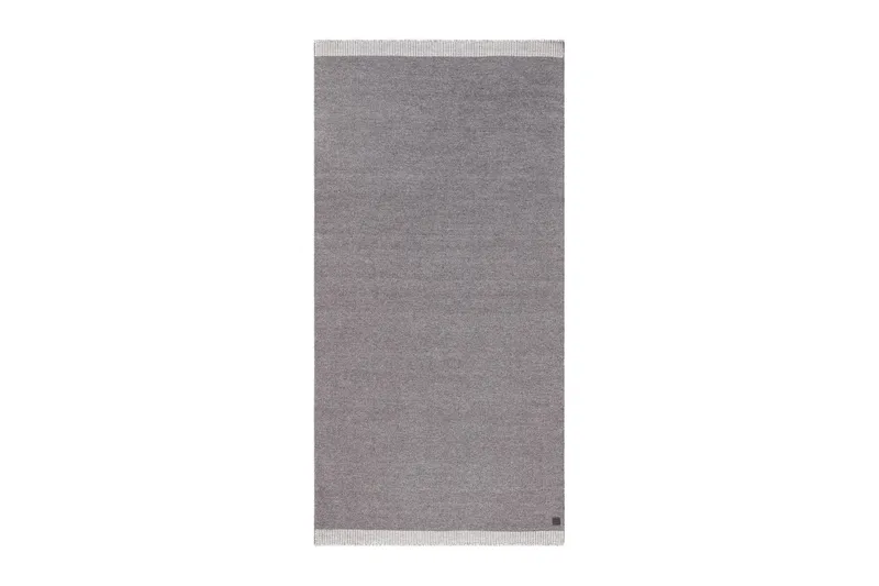 Vaxholm Ullmatta 75x150 cm Oval - Grå - Textil & mattor - Matta - Modern matta - Ullmatta