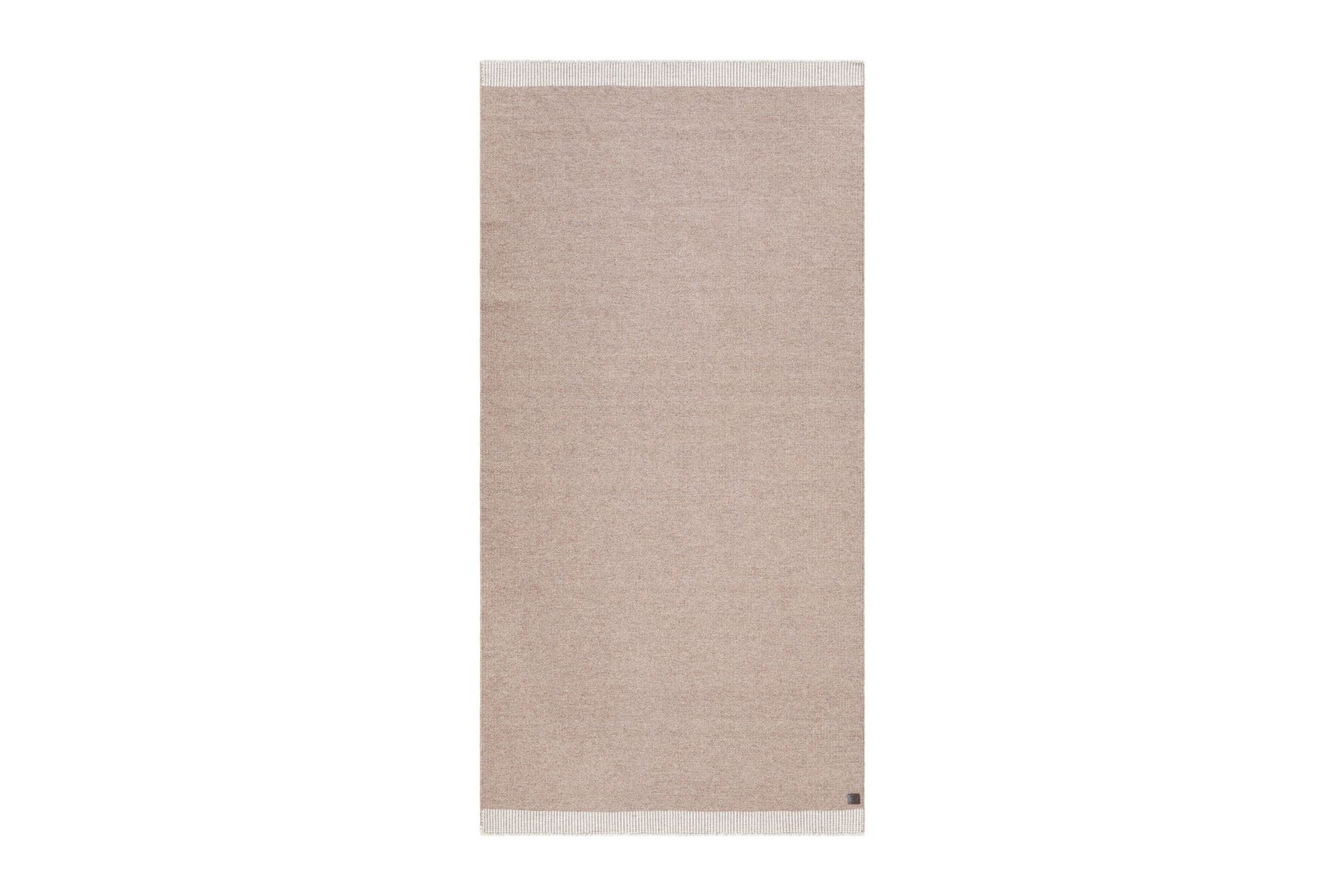 Vaxholm Ullmatta 75x150 cm Oval - Sand
