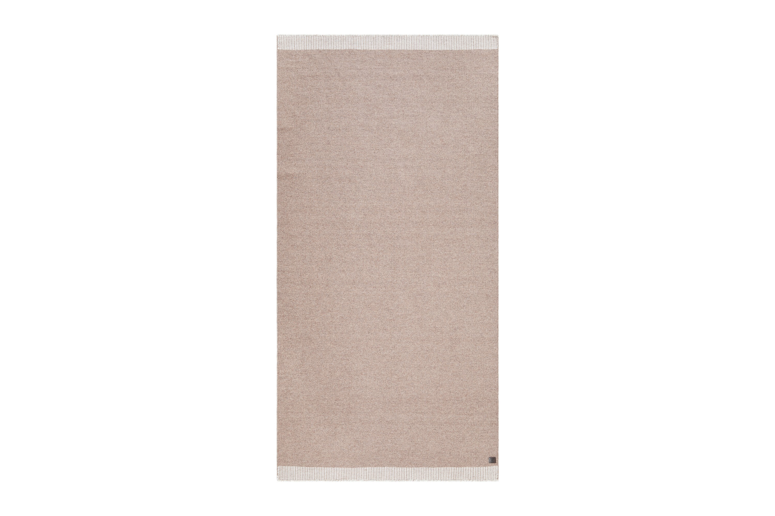 vaxholm ullmatta 75x150 cm oval - sand