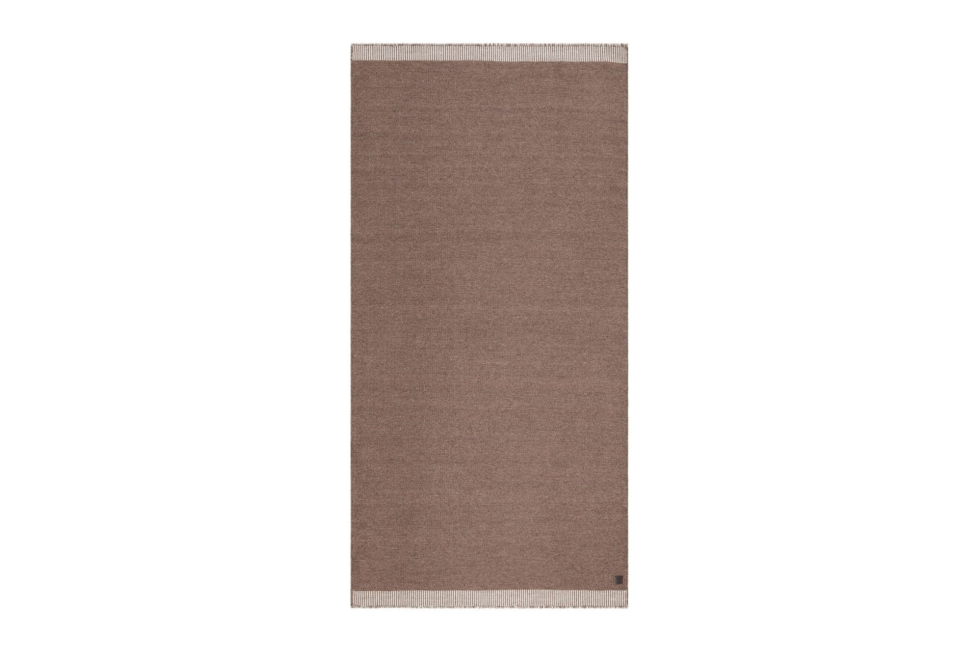 Vaxholm Ullmatta 75x150 cm Oval - Taupe