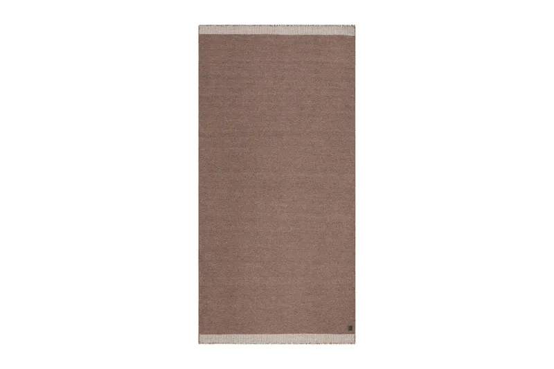Vaxholm Ullmatta 75x150 cm Oval - Taupe - Textil & mattor - Matta - Modern matta - Ullmatta