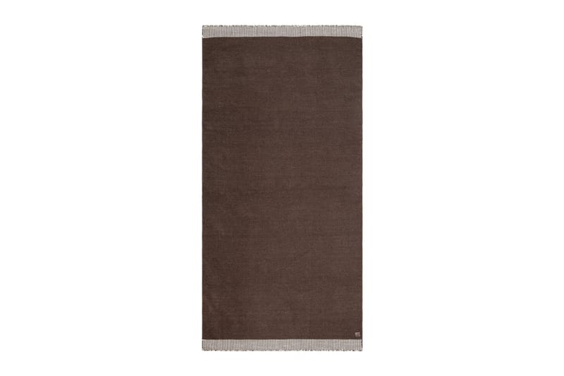 Vaxholm Ullmatta 75x230 cm Oval - Brun - Textil & mattor - Matta - Modern matta - Ullmatta