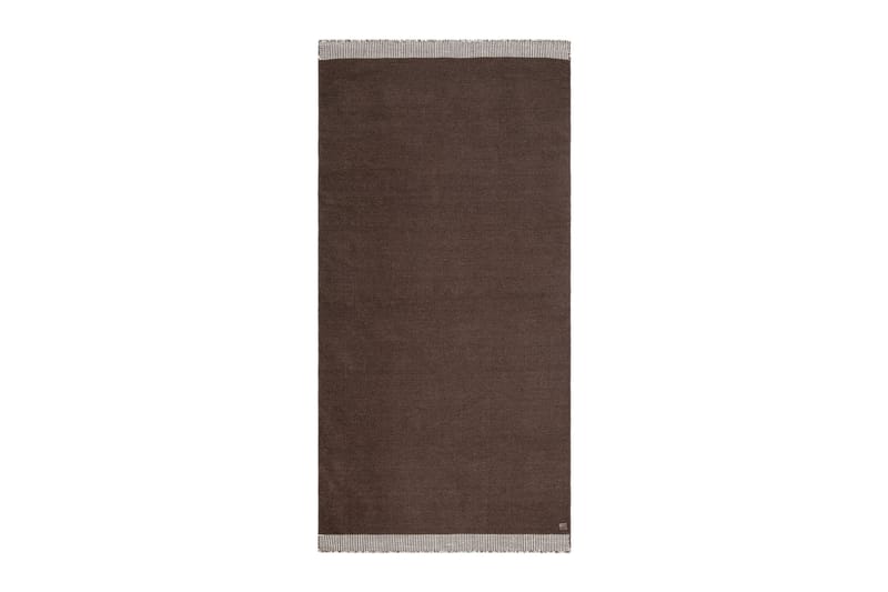 Vaxholm Ullmatta 75x230 cm Oval - Brun - Textil & mattor - Matta - Modern matta - Ullmatta