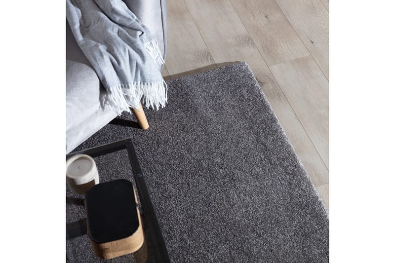 Verlice Ryamatta Rektangulär 150x80 cm - Grå - Textil & mattor - Matta - Modern matta - Ryamatta