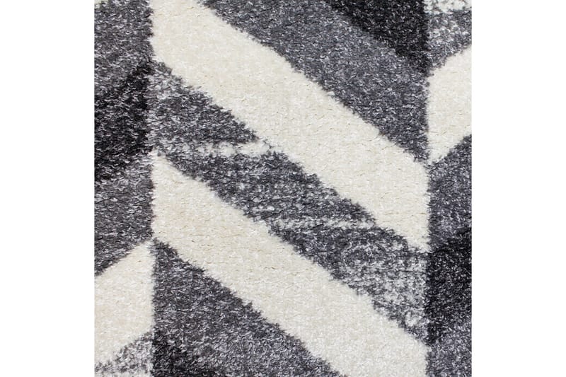 Verona Matta 160x230 cm Ljusgrå/Vit - D-sign - Textil & mattor - Matta - Modern matta - Ullmatta