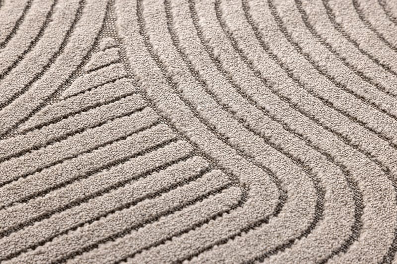 Vince Plastmatta 200x290 cm - Brun - Textil & mattor - Matta - Modern matta - Viskosmatta & konstsilkesmatta