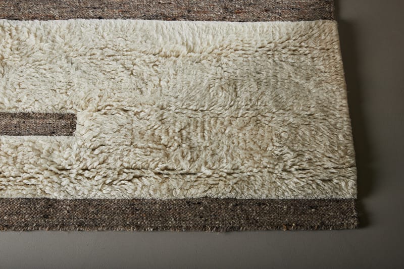 Vincent Ullmatta 160x230 cm Rektangulär - Vit - Textil & mattor - Matta - Modern matta - Ullmatta
