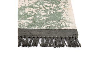 Viskosmatta Akarsu 80x150 cm - Grön - Textil & mattor - Matta - Modern matta - Viskosmatta & konstsilkesmatta