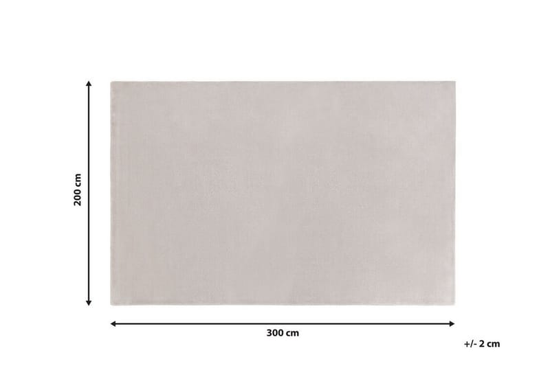 Brinckman Viskosmatta 200x300 cm - Ljusgrå - Textil & mattor - Matta - Modern matta - Viskosmatta & konstsilkesmatta