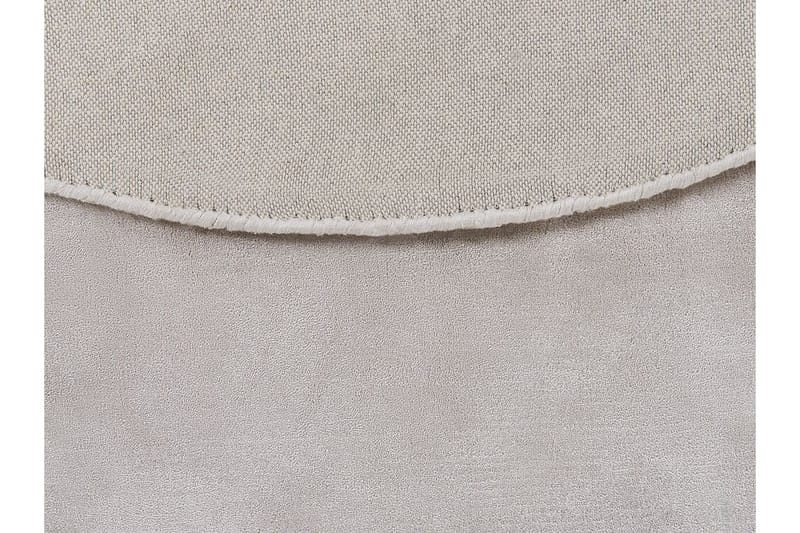 Brinckman Viskosmatta Rund 140 cm - Ljusgrå - Textil & mattor - Matta - Modern matta - Viskosmatta & konstsilkesmatta