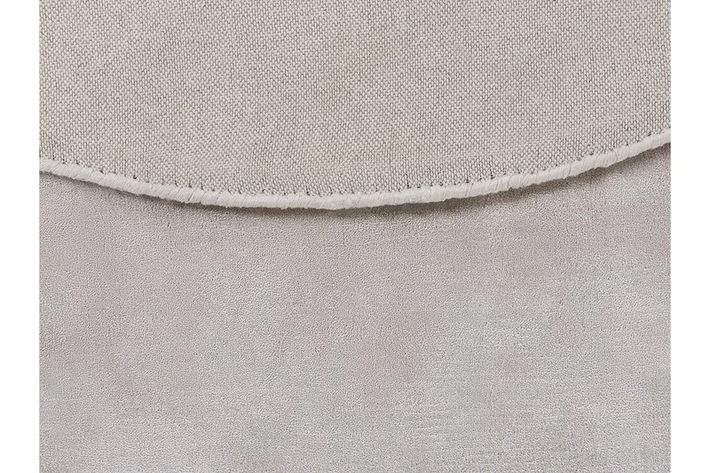 Brinckman Viskosmatta Rund 140 cm - Ljusgrå - Textil & mattor - Matta - Modern matta - Viskosmatta & konstsilkesmatta