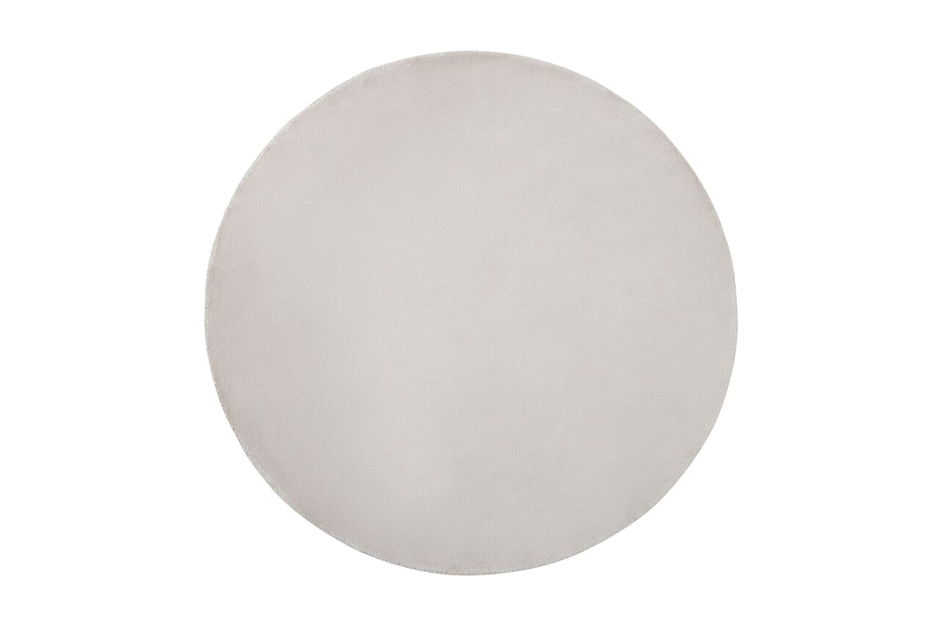 Brinckman Viskosmatta Rund 140 cm - Ljusgrå