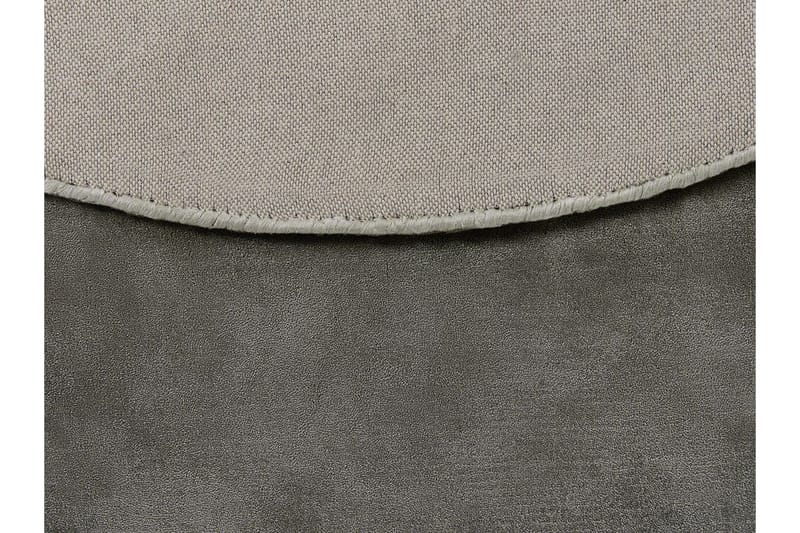 Brinckman Viskosmatta Rund 140 cm - Mörkgrå - Textil & mattor - Matta - Modern matta - Viskosmatta & konstsilkesmatta