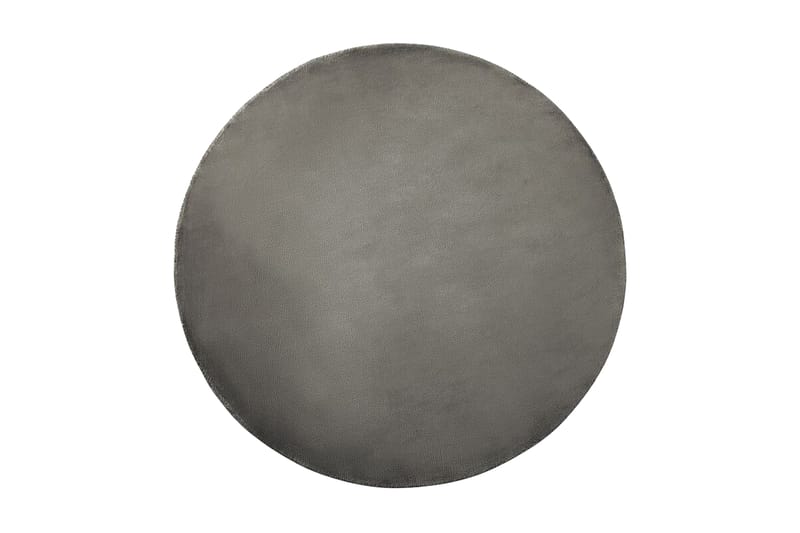 Brinckman Viskosmatta Rund 140 cm - Mörkgrå - Textil & mattor - Matta - Modern matta - Viskosmatta & konstsilkesmatta