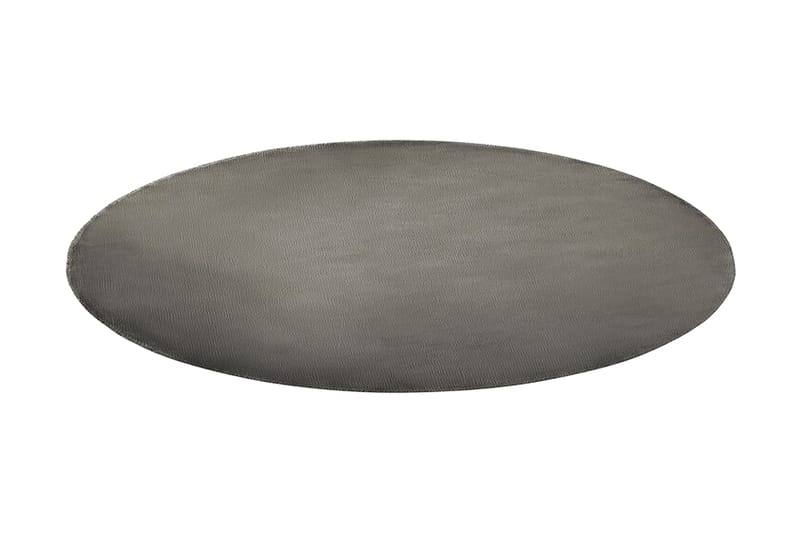 Brinckman Viskosmatta Rund 140 cm - Mörkgrå - Textil & mattor - Matta - Modern matta - Viskosmatta & konstsilkesmatta