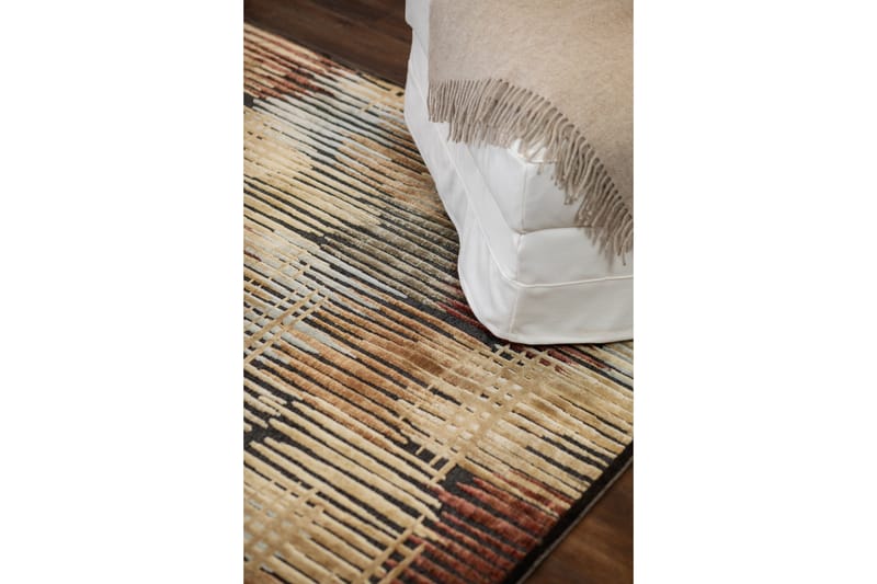 Fanucci Viskosmatta 200x290 cm - Flerfärgad - Textil & mattor - Matta - Modern matta - Viskosmatta & konstsilkesmatta