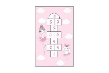 Homefesto Matta 100x200 cm - Multifärgad - Textil & mattor - Matta - Modern matta - Viskosmatta & konstsilkesmatta