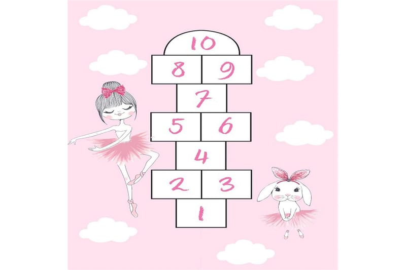 Homefesto Matta 100x200 cm - Multifärgad - Textil & mattor - Matta - Modern matta - Viskosmatta & konstsilkesmatta