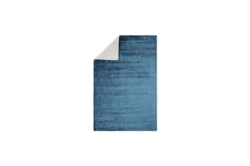 Indra Viskosmatta 250x350 - Turkos - Textil & mattor - Matta - Modern matta - Viskosmatta & konstsilkesmatta