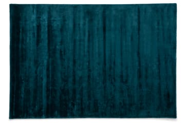 Indra Viskosmatta 250x350 - Turkos - Textil & mattor - Matta - Modern matta - Viskosmatta & konstsilkesmatta