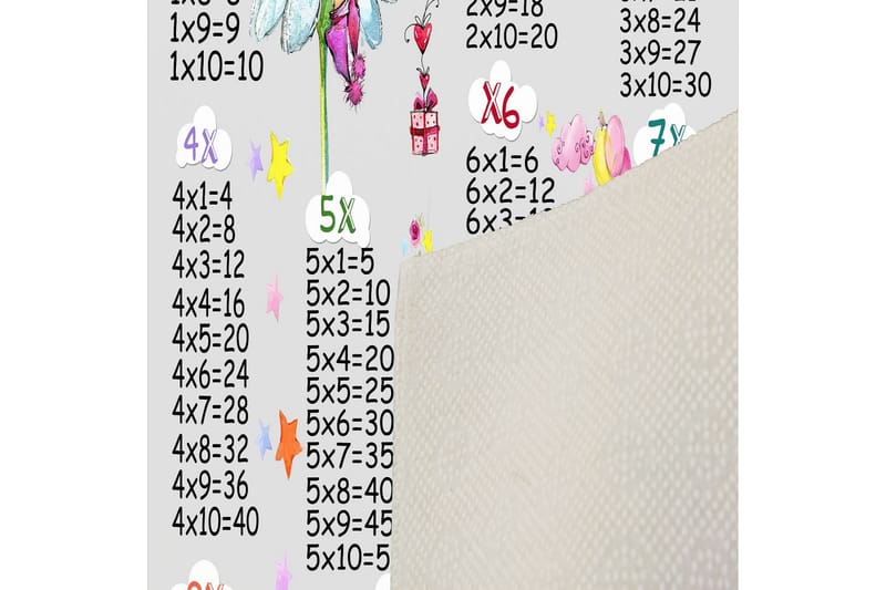 Matta Homefesto 100x200 cm - Multifärgad - Textil & mattor - Matta - Modern matta - Viskosmatta & konstsilkesmatta