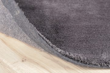 Undra Viskos-look Matta Rund 200 - Mörkgrå - Textil & mattor - Matta - Modern matta - Viskosmatta & konstsilkesmatta