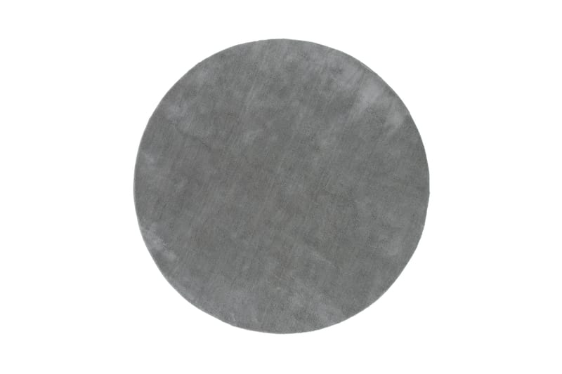Undra Viskos-look Matta Rund 200 - Silver - Textil & mattor - Matta - Modern matta - Viskosmatta & konstsilkesmatta