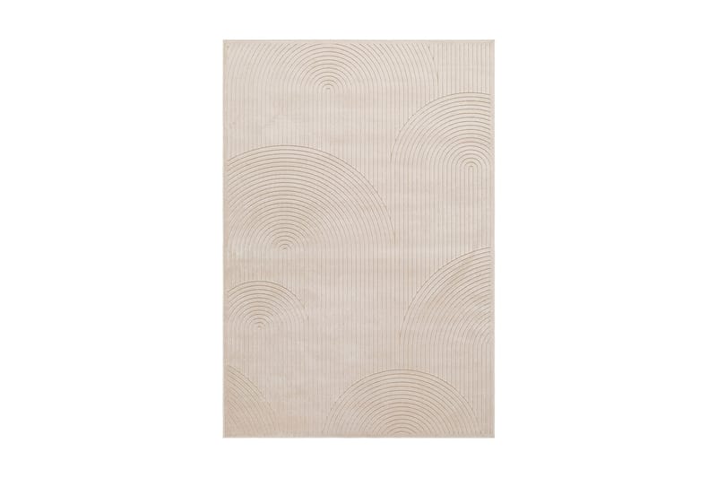 Viskosmatta Amore Art Rektangulär 160x230 cm - Natur - Viskosmatta & konstsilkesmatta
