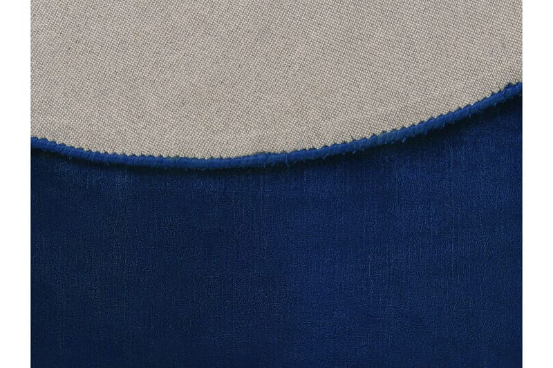 Viskosmatta Maturino 140 cm Rund - Marinblå - Textil & mattor - Matta - Modern matta - Viskosmatta & konstsilkesmatta