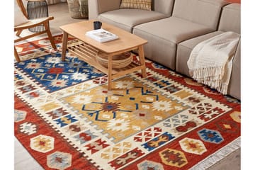 Voskehat Ullmatta 200x300 cm - Röd - Textil & mattor - Matta - Modern matta - Ullmatta