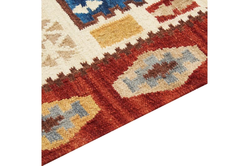 Voskehat Ullmatta 200x300 cm - Röd - Textil & mattor - Matta - Modern matta - Ullmatta
