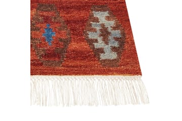 Voskehat Ullmatta 200x300 cm - Röd - Textil & mattor - Matta - Modern matta - Ullmatta