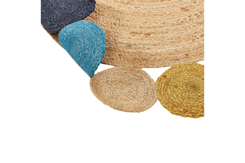 Vostan Jutematta 140 cm Rund - Beige - Textil & mattor - Matta - Modern matta - Jutematta & hampamatta