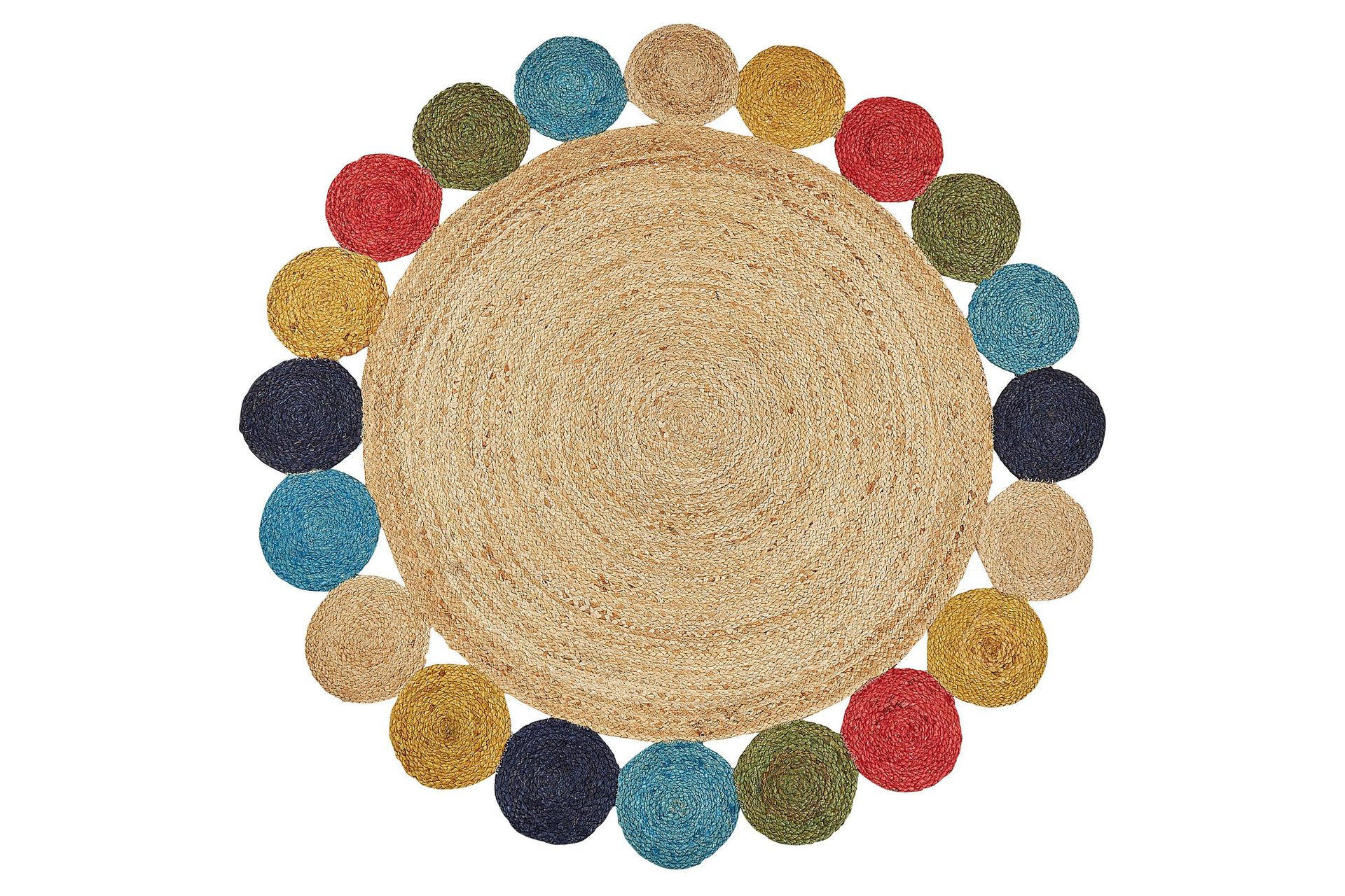 Vostan Jutematta 140 cm Rund - Beige