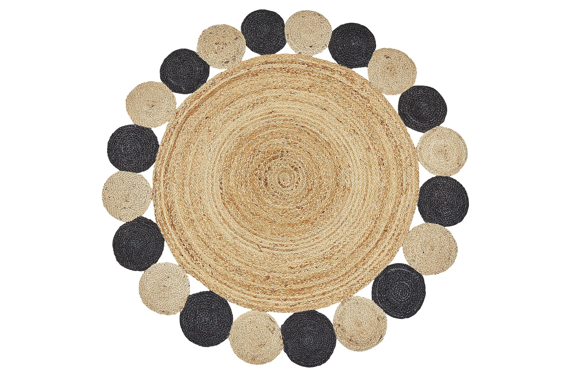 Vostan Jutematta 140 cm Rund - Svart