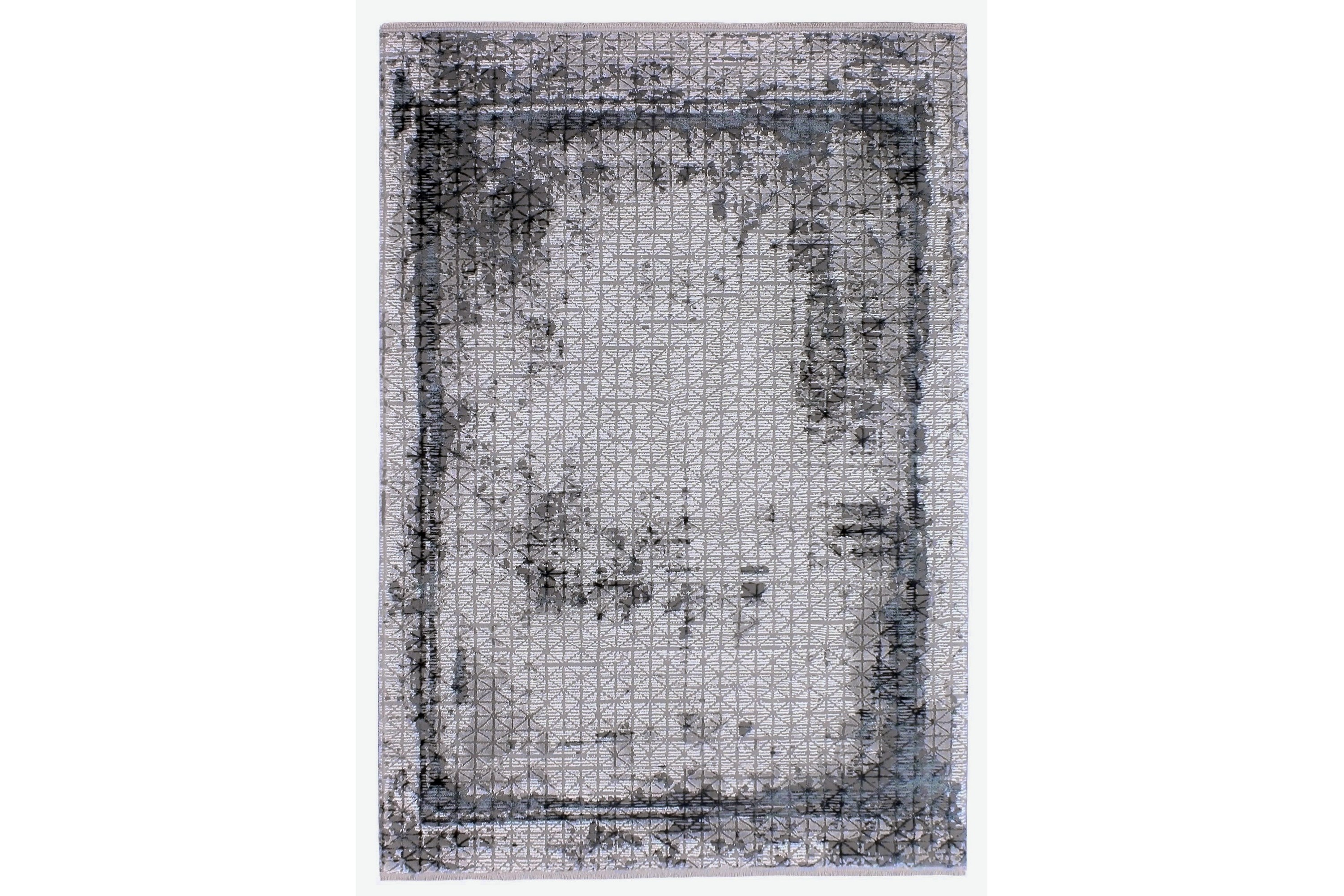 Wiltonmatta Acelya 120x180 Rektangulär Mörkblå
